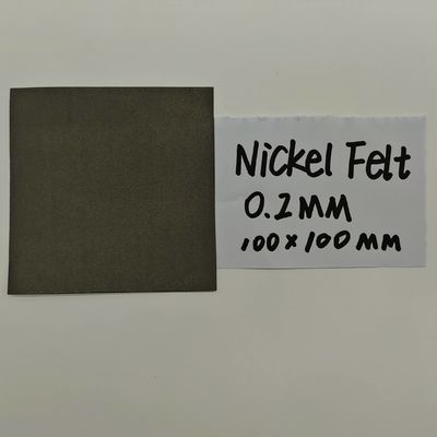 0.2mm dày Nickel Fiber felt Pure Nickel Metal Fiber felt cho sản xuất hydro AEM