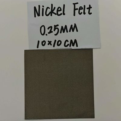 0.25mm Nickel Metal Fiber Felt AEM Điện phân thủy tinh