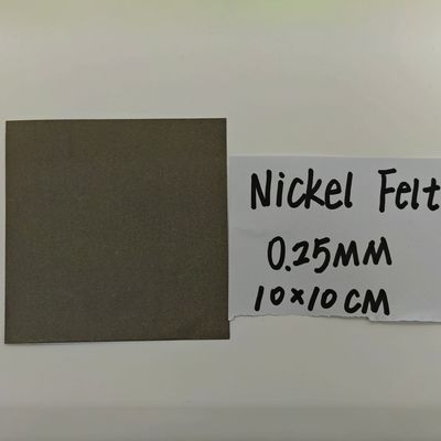 Hình dạng Kích thước Chất liệu lớp phân tán khí AEM Nickel Powder felt tùy chỉnh