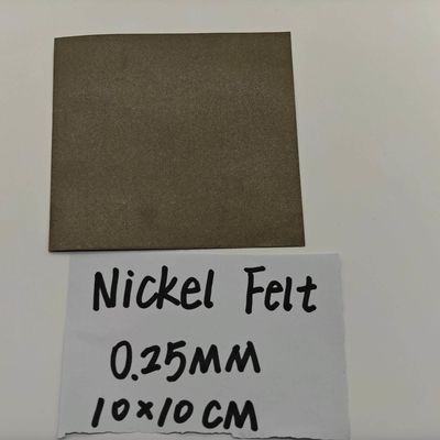 Laser cắt đứt các lỗ Nickel felt nhiệt độ cao Sintering Metal Fiber felt