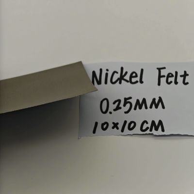 0.25mm GDL Gas Diffusion Layer Nickel Sintered Metal Fiber Felt AEM Cell điện phân